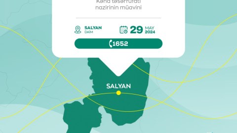 Nazir müavini Salyanda vətəndaşlarla görüşəcək