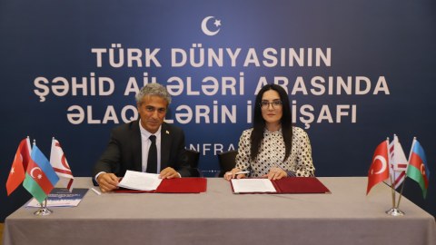 Şimali Kipr və Azərbaycandan şəhid ailələri qarşılıqlı səfərlərə başlayır - FOTO
