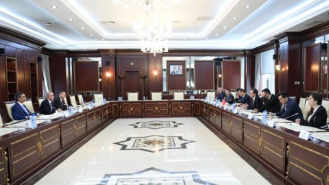 TBMM-in Baş katibinin müavini Milli Məclisdə olub
