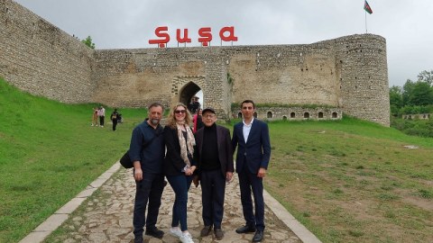 Buxara Yəhudiləri Konqresinin nümayəndələri Füzuli, Şuşa və Laçında olub