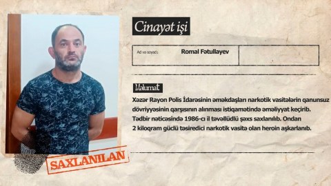 Gözətçi işlədiyi evdən 125 min manatlıq oğurluq etdi 