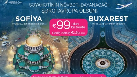 Bakıdan Buxarestə ucuz biletlər satışa çıxarıldı