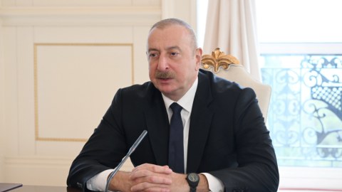 Transxəzər nəqliyyat dəhlizi Avropa üçün daha çox əhəmiyyət kəsb edir - Prezident