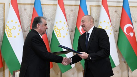 Azərbaycan-Tacikistan sənədləri imzalandı - FOTO