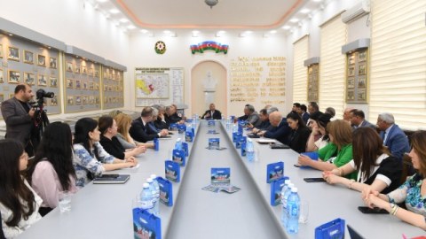 “Şuşa qalası” broşürlar seriyasının təqdimatı keçirilib - FOTOLAR