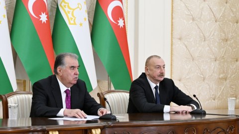 Tacikistan-Azərbaycan münasibətlərinə nikbin baxırıq - Prezident