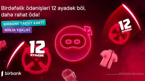 Birbank-dan daha bir yenilik: Ninja təklifi artıq mobil tətbiqdə 