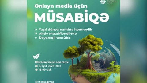 MEDİA müsabiqə elan etdi
