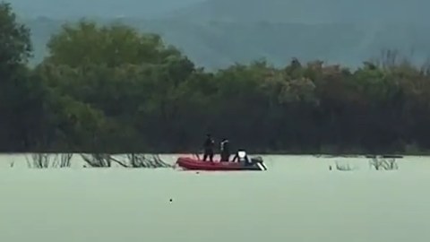 Su anbarında batan şəxsin axtarışları davam edir - VİDEO