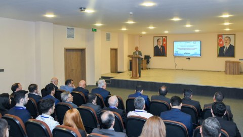 BMU-da elmi-praktiki konfrans keçirilir - FOTO