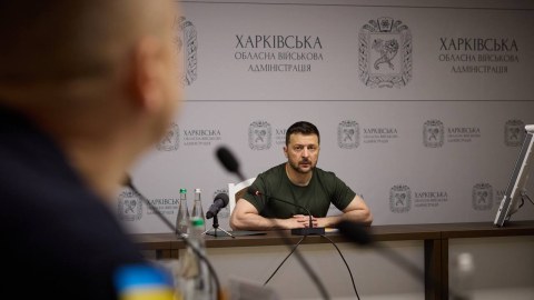Zelenski Xarkovda - FOTOLAR