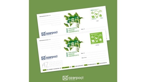 "Azərpoçt" yeni poçt markaları buraxdı