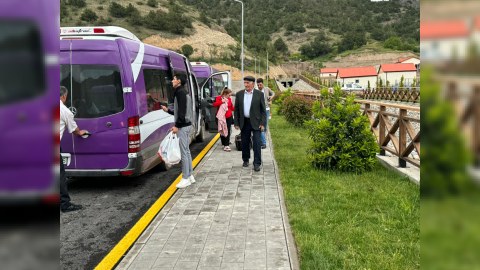 Növbəti köç karvanı Sus kəndinə çatdı - FOTO