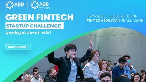 “Green Fintech Startup Challenge”-ə müraciətlər davam edir!