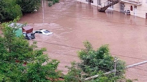 Ermənistanda şəhəri su basdı -  232 nəfər təxliyə edildi