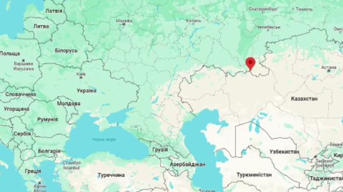 Ukrayna PUA-sı Qazaxıstan sərhədlərində...