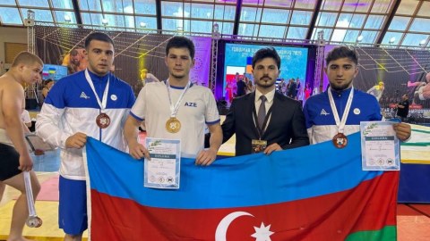 İdmançılarımız Avropa çempionatını 11 medalla başa vurdular
