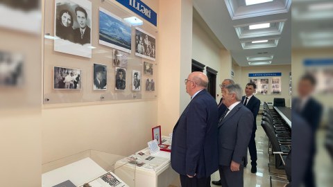 Ağsaqqallar Şurasının rəhbər şəxsləri Özbəkistanda Müstəqillik Günü tədbirində - FOTO