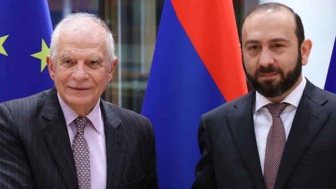 Borrel Mirzoyanla Ermənistan-Azərbaycan nizamlanmasından danışıb