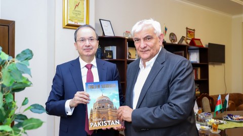 Pakistan səfiri ADU-nun qonağı olub - FOTO