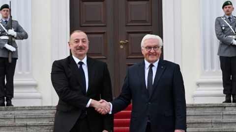 Ştaynmayer Azərbaycan Prezidentini təbrik etdi 