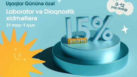 Referansdan uşaqlar üçün endirimli AKSİYA! 