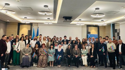 Moldavadakı Azərbaycan icması ilə görüş - FOTO 