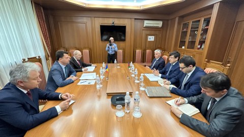 Fuad Muradov Moldovada rəsmi görüşlər keçirib - FOTO