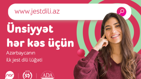 “Nar”ın dəstəyi ilə hazırlanan jestdili.az saytının istifadəçilərinin sayı ikiqat artdı