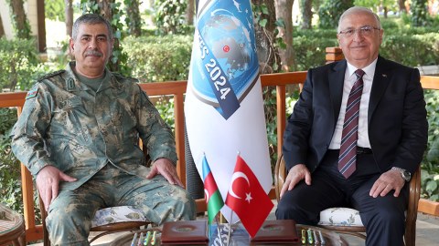 Zakir Həsənov Gülerlə hərbi əməkdaşlıqdan danışdı