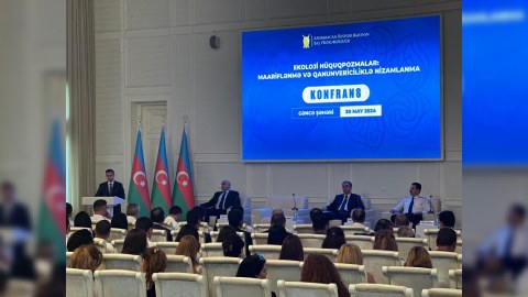 Gəncədə ekoloji hüquqpozmalarla bağlı konfrans keçirilir