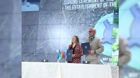 UNDP və ANAMA Zəngilanda bəyannamə imzaladılar