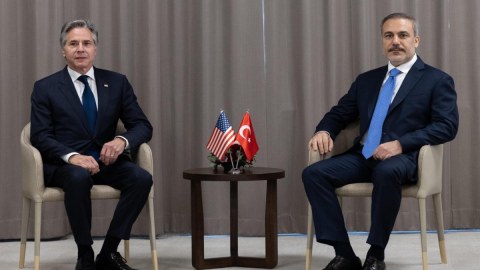 Hakan Fidan Blinkenlə danışıqlar apardı 