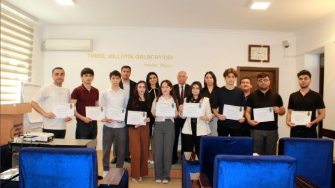Mingəçevir Dövlət Universitetinin “Brend tələbə”ləri mükafatlandırıldı - FOTO  