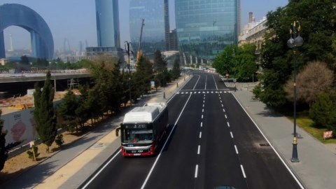 8 Noyabr prospekti sürücülərin istifadəsinə verildi