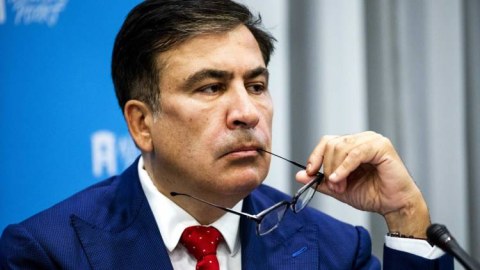 Saakaşvilinin partiyasının ofisinə hücum oldu - FOTO