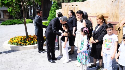 Naftalanda Uşaqlar Günü qeyd olundu