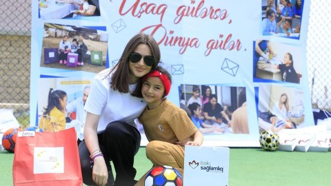 Bakı Sağlamlıq Mərkəzində xeyriyyə aksiyası - FOTOLAR