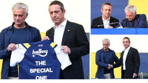 Mourinyo rəsmən "Fənərbağça"da