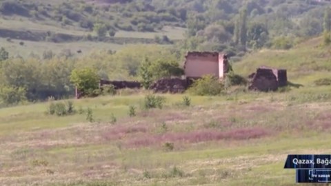 Qazaxın azad edilən kəndindən yeni GÖRÜNTÜLƏR