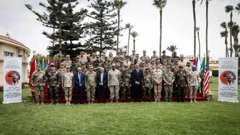 Hərbçilərimiz Afrikada təlimlərə qoşuldu