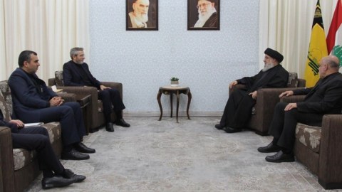 Əli Baqiri "Hizbullah" lideri ilə görüşüb