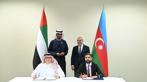 “SOCAR”la “Masdar” arasında üç layihə üzrə saziş imzalandı