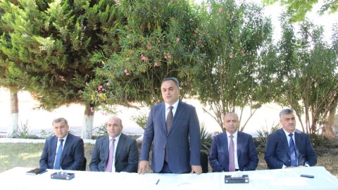 Goranboyun Hazırəhmədli kəndində səyyar qəbul keçirilib - FOTO