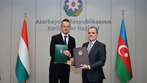 Azərbaycanla Macarıstan arasında 2 sənəd imzalandı
