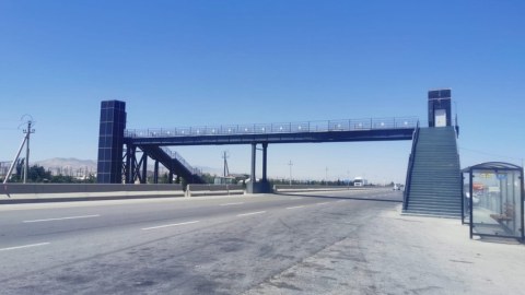 Piyada keçidinin təmirinə görə Bakı-Rusiya yolu bağlanır