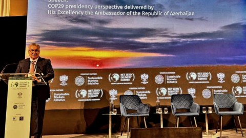 Dünyanın maliyyə və biznes mərkəzində COP29 müzakirəsi