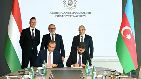 Macarıstan şirkəti "Şahdəniz"lə bağlı sənəd imzaladı