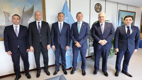 Beynəlxalq Dəniz Təşkilatı ilə əməkdaşlıq müzakirə edildi