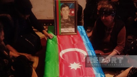 Şəhidimizin nəşinin qalıqları ailəsinə təhvil verildi 